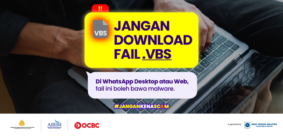 Terima fail .vbs di WhatsApp? Jangan buka